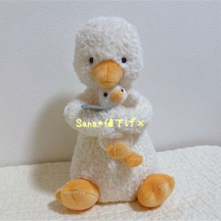 新品タグ付き！Jellycat Huddles Duck あひるちゃん24cm