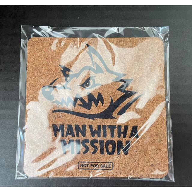 MAN WITH A MISSION(マンウィズアミッション)の★新品★ MAN WITH A MISSION★コースター エンタメ/ホビーのタレントグッズ(ミュージシャン)の商品写真