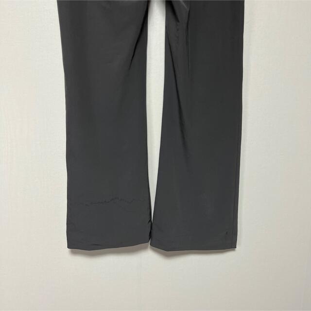 最大46%OFFクーポン ISSEY MIYAKE 総柄 シワ加工 ストレッチパンツ 黒