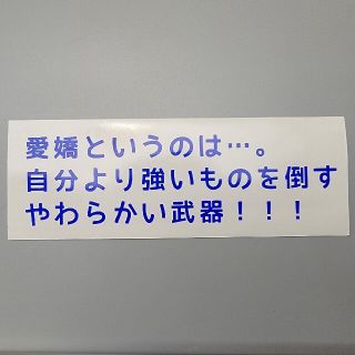 ■愛嬌と言うのは…。■カッティングステッカー シール ロゴマーク 屋外防水(ステッカー)