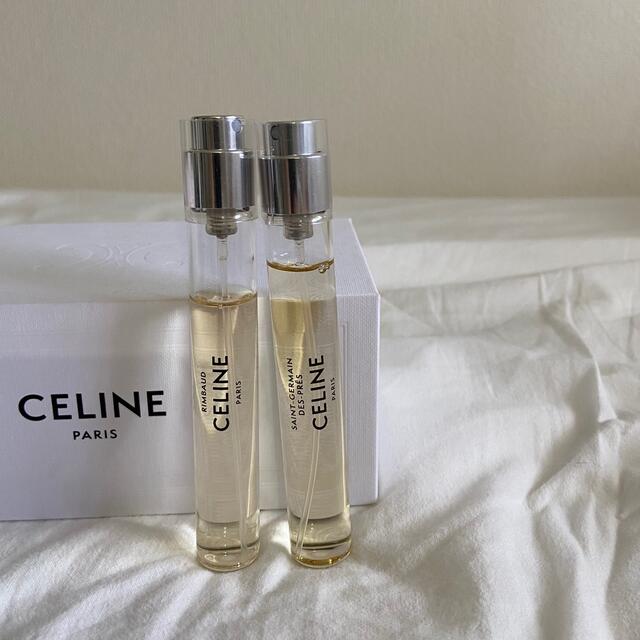 celine(セリーヌ)のCELINE シルバー トラベルスプレー & リフィル オードパルファム  コスメ/美容の香水(ユニセックス)の商品写真