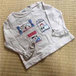 ファミリア(familiar)の美品　ファミリア  トップス　長袖　90(Tシャツ/カットソー)