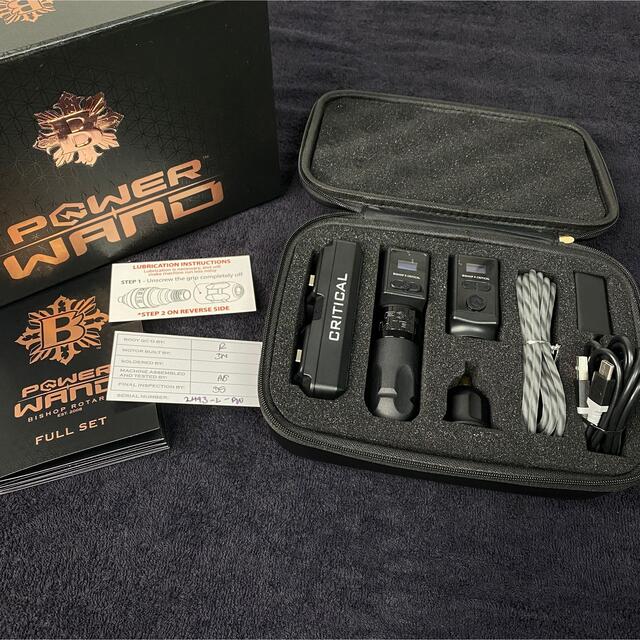 正規代理店 BishopPower タトゥーマシン 5.0 Set Full Wand その他