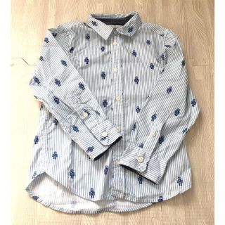 エイチアンドエム(H&M)の未使用　H&M 長袖　シャツ110(ブラウス)