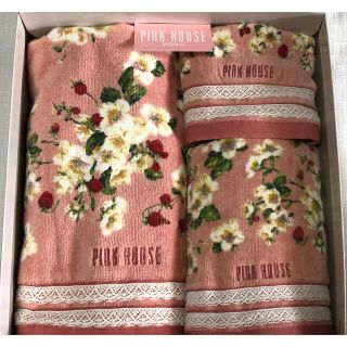 予約品 PINKHOUSE ピンクハウス バスタオル フェイスタオル