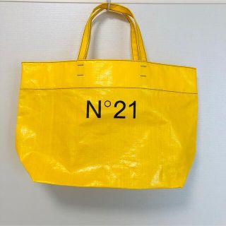 ヌメロヴェントゥーノ(N°21)のN°21 kids ヌメロヴェントゥーノ キッズ  ロゴトートバッグ(トートバッグ)