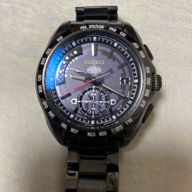 SEIKO ブライツ スターウォーズ コラボ ソーラー 電波時計 SAGA125-