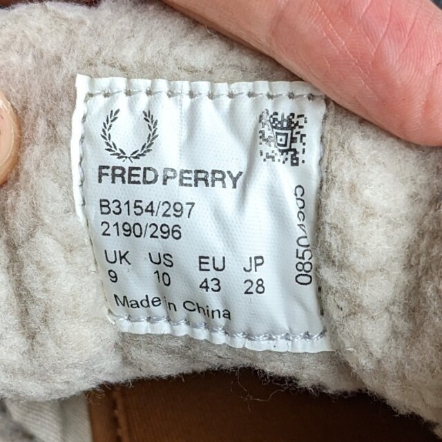 FRED PERRY(フレッドペリー)のFRED PERRY ツイード シューズ フレッドペリー メンズの靴/シューズ(スニーカー)の商品写真
