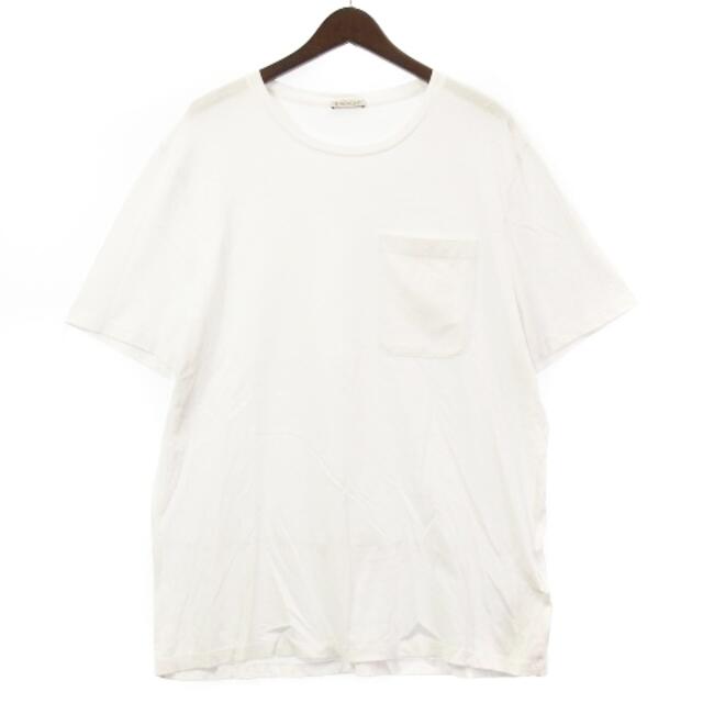 MONCLER tシャツ ホワイト　XL 人気柄　未使用　新品