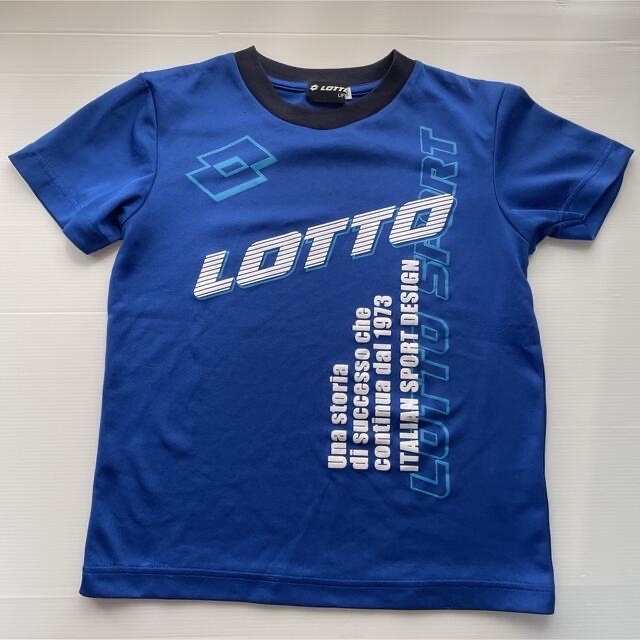 lotto(ロット)のおまけ付☆中古☆ ロット 半袖Tシャツ ハーフパンツ 上下セット （140cm） キッズ/ベビー/マタニティのキッズ服男の子用(90cm~)(パンツ/スパッツ)の商品写真