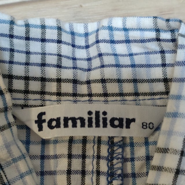 familiar(ファミリア)のfamiliar 甚平👘 キッズ/ベビー/マタニティのベビー服(~85cm)(甚平/浴衣)の商品写真