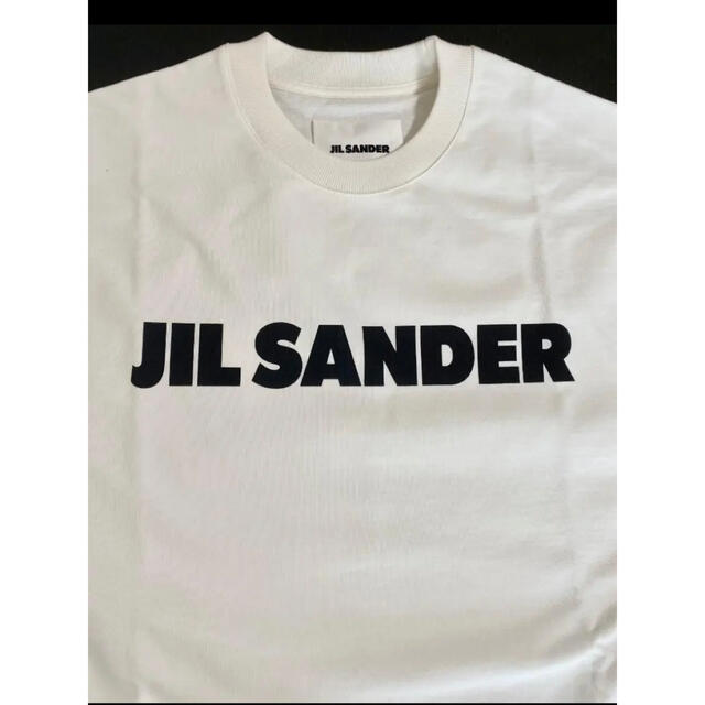 Jil Sander - 22AW【新品】JIL SANDER ロゴ プリント コットン Tシャツ