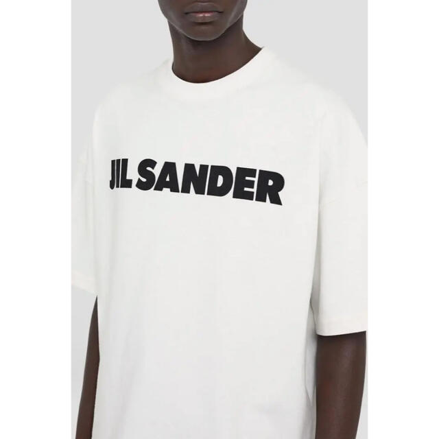 22AW【新品】JIL SANDER　ロゴ プリント コットン Tシャツ M