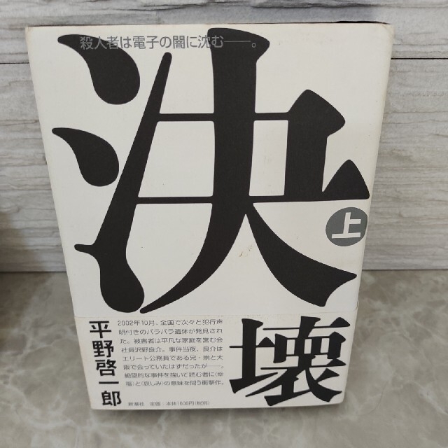 ピチ助様専用　決壊 上と下セット エンタメ/ホビーの本(文学/小説)の商品写真