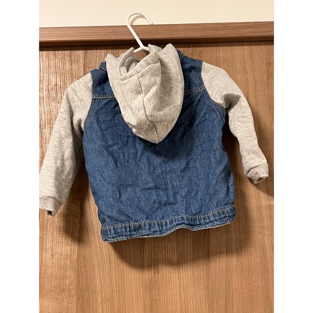 H&M(エイチアンドエム)のデニムジャケット H&M キッズ ラグラン キッズ/ベビー/マタニティのキッズ服男の子用(90cm~)(ジャケット/上着)の商品写真