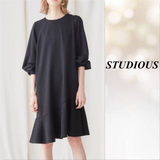 ステュディオス(STUDIOUS)の【STUDIOUSステュディオス】アシンメトリーワンピース(ひざ丈ワンピース)