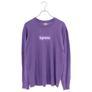 値下げ SUPREME シュプリーム Box Logo Tシャツ 黒紫 | www.jarussi.com.br
