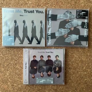 セクシー ゾーン(Sexy Zone)のSexy Zone Trust Me， Trust You.  3形態セット(ポップス/ロック(邦楽))