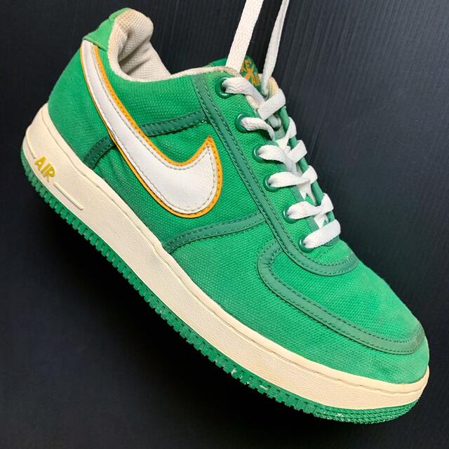 AIR FORCE1 LOW  CANVAS CLASSICGREEN 2004