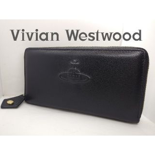 ヴィヴィアンウエストウッド(Vivienne Westwood)のVivienne Westwoodラウンドファスナー長財布新品未使用オール黒(長財布)