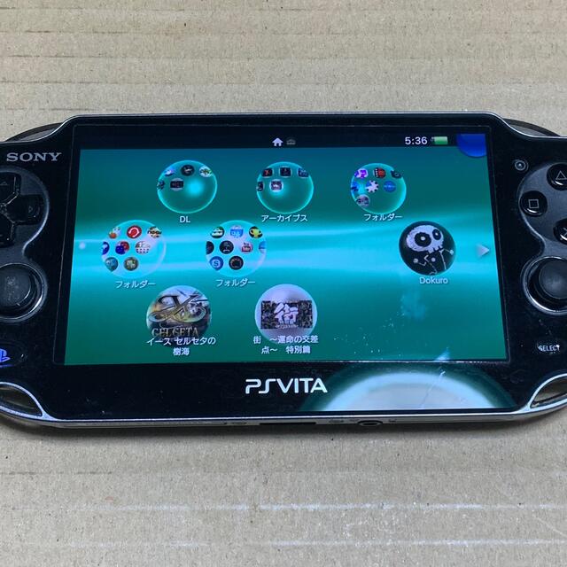 PSvita PCH-1100 本体1台 USEDジャンク品 1