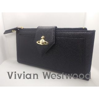 ヴィヴィアンウエストウッド(Vivienne Westwood)のVivienne Westwood お洒落な折り財布小銭入れ有ｳﾞｨｳﾞｨｱﾝ黒(財布)