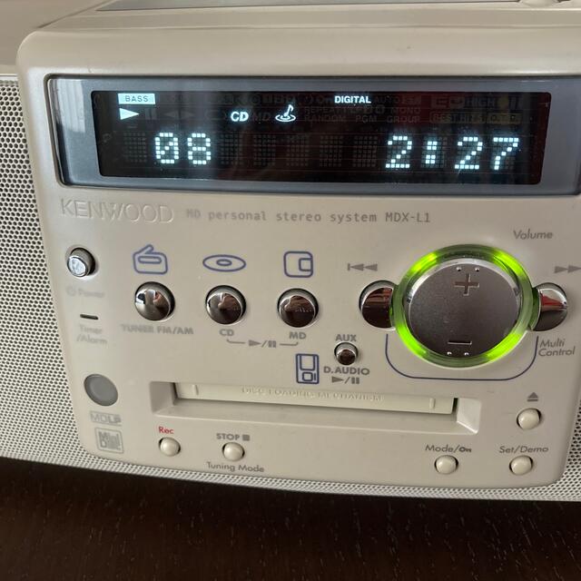 KENWOOD - KENWOOD 2008年製 MDラジカセの通販 by ゆっぴ's shop KENWOOD - KENWOOD 2008年製 MDラジカセの通販 by ゆっぴ's shop