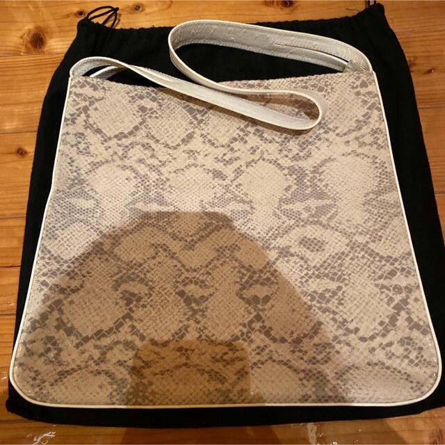 ヘンリーハイクラスbyCLAUDIO BUDEL MILANO パイソン柄バッグ