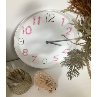 イケア(IKEA)の壁掛け時計　リメイク(掛時計/柱時計)