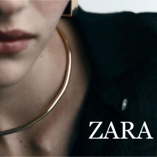 ザラ(ZARA)の新品未使用　ZARA ホソチョーカー　ゴールド  (ネックレス)