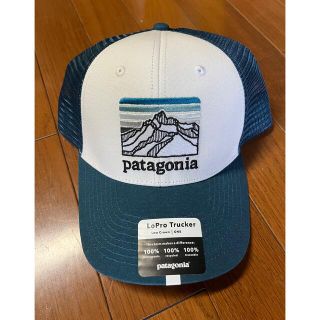 パタゴニア(patagonia)の カメレオン様専用Patagonia トラッカーハット ステッカー付き(キャップ)