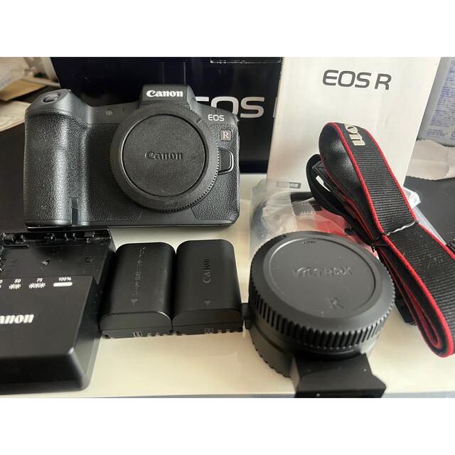 Canon - 【明日まで値下げ】Canon ミラーレス一眼カメラ EOS Rボディーおまけ付き