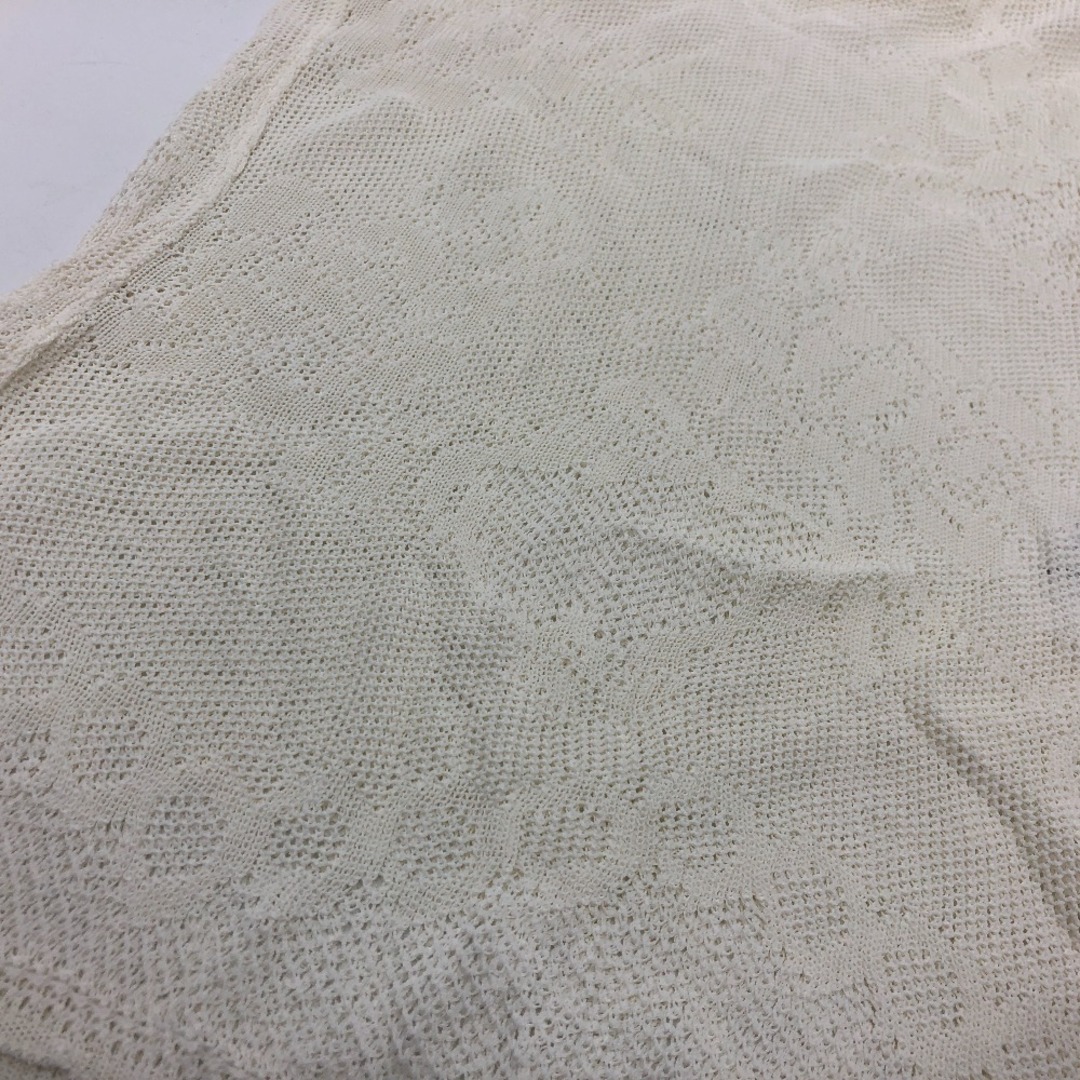 シャネル CHANEL メッシュニット P25409 カメリア リボン ノースリーブ