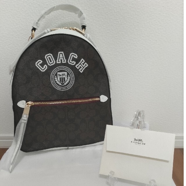 COACH コーチ リュック バックパック リュックサック ブラウン／チョークブランドバッグ