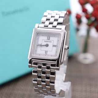 Tiffany & Co. - 正規品【新品電池】Tiffany クラシック/動作良好 美品