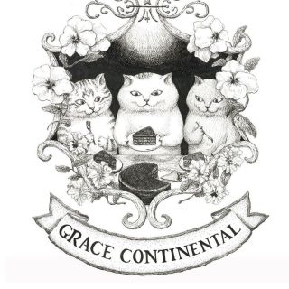 グレースコンチネンタル(GRACE CONTINENTAL)のふくろう様専用 美品✨可愛い💕フォックスハーフピーコート 38 ラベンダー(ピーコート)