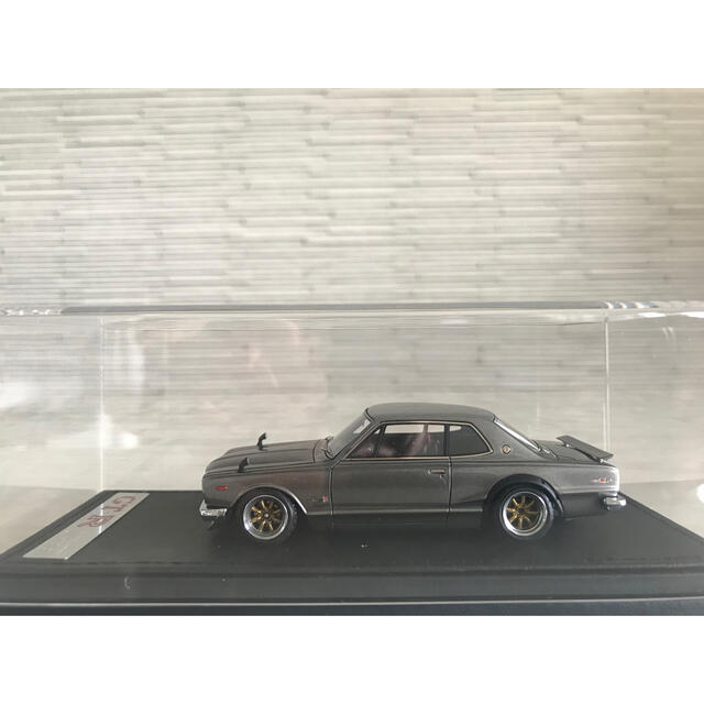 [新品未開封]IG スカイラインGT-R KPGC10 シルバー1/43日産スカイライン