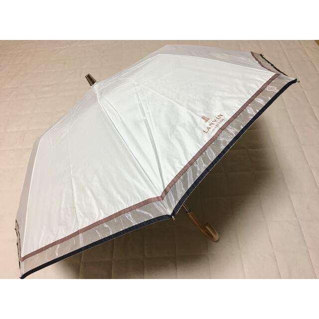 58新品ランバンコレクション晴雨兼用折りたたみ日傘楽折れジャンプ式