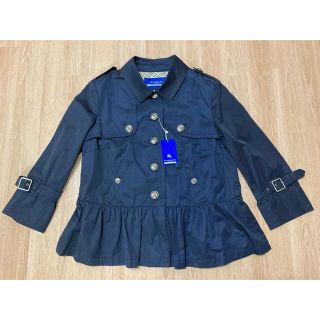 バーバリーブルーレーベル(BURBERRY BLUE LABEL)の未使用 ☆ バーバリーブルーレーベル ☆ トレンチコート ☆ 七分袖(トレンチコート)