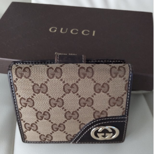 Gucci(グッチ)のGUCCI 財布 二つ折り レディースのファッション小物(財布)の商品写真