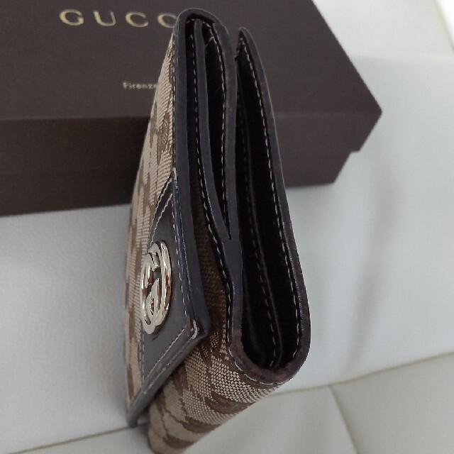 Gucci(グッチ)のGUCCI 財布 二つ折り レディースのファッション小物(財布)の商品写真