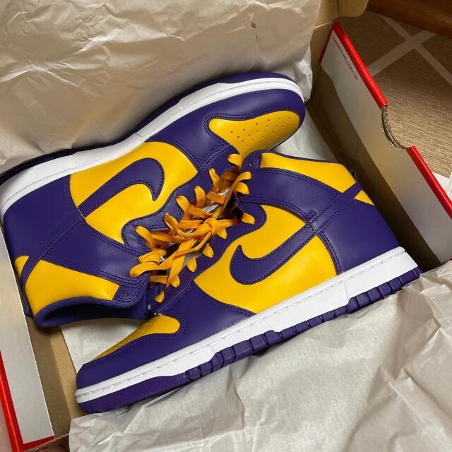 NIKE DUNK HIGH RETRO "Lakers"