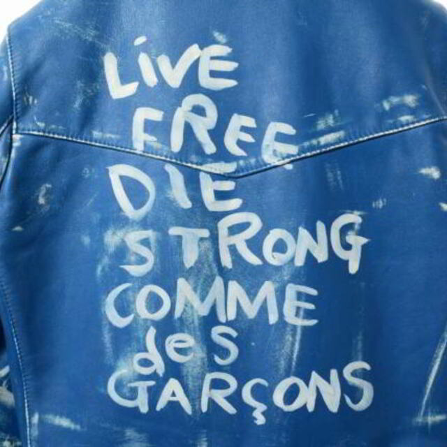 COMME des GARCONS(コムデギャルソン)のCOMME des GARCONS × Lewis Leathers ライダース メンズのジャケット/アウター(ライダースジャケット)の商品写真