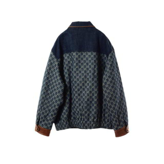 Gucci - GUCCI エコ ウォッシュド オーガニックデニム ボンバー