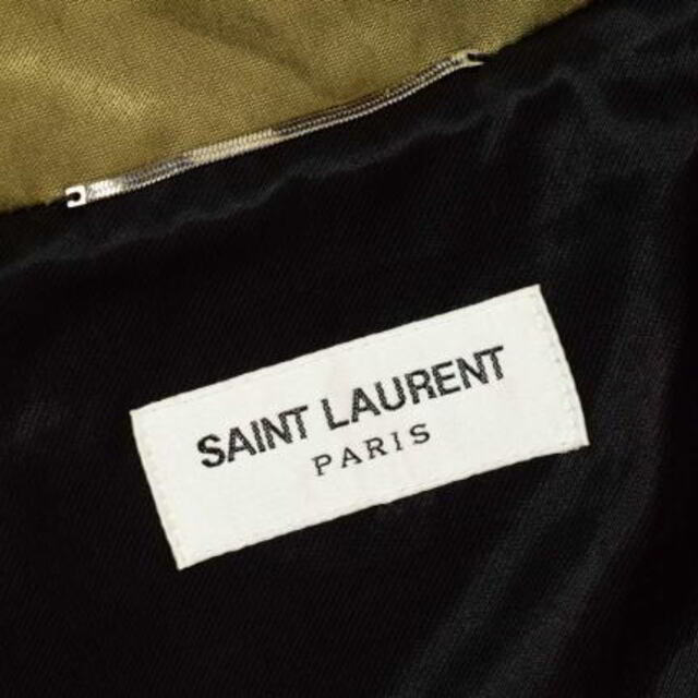 Saint Laurent Paris コットンレーヨン サテンジャケット 7