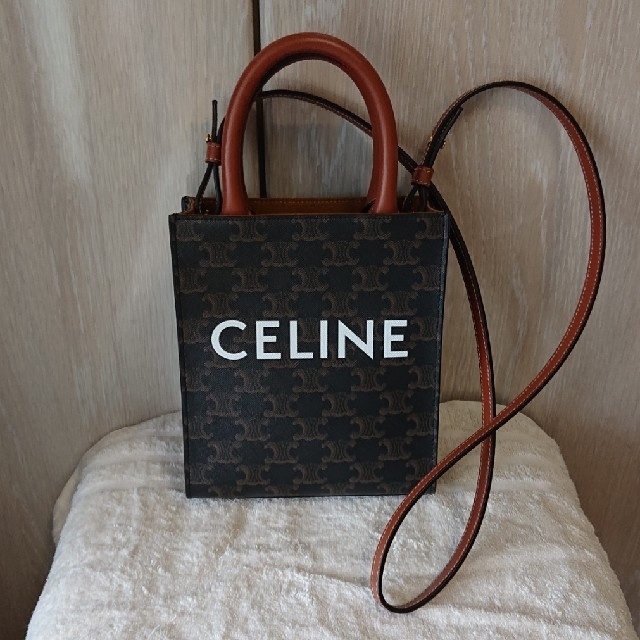 激安大特価！ - celine 美品 ミニバーティカルカバ セリーヌ