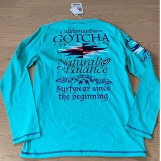 GOTCHA - gotcha☆サーフ☆ロンT☆新品☆未使用☆長期保管☆シャツ☆L