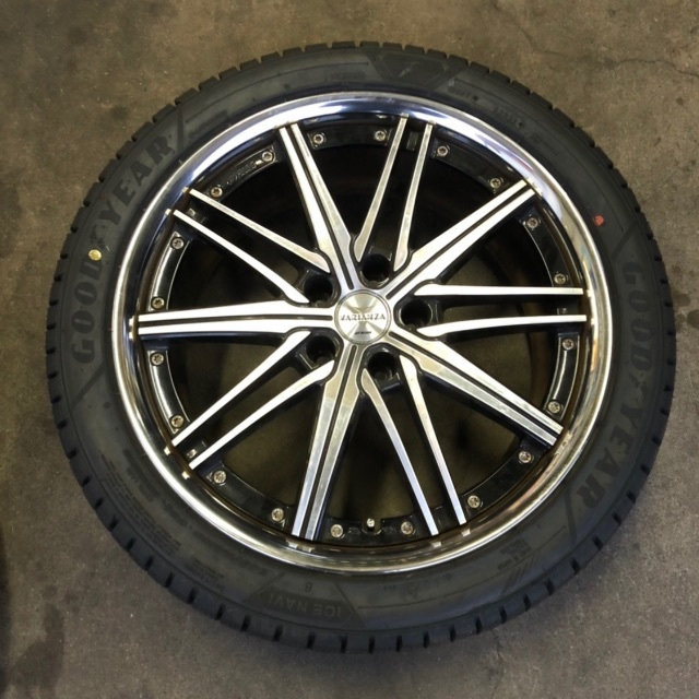 Goodyear - 【19インチ】WORK 中古 ホイール & 新品 Goodyear - 【19インチ】WORK 中古 ホイール & 新品