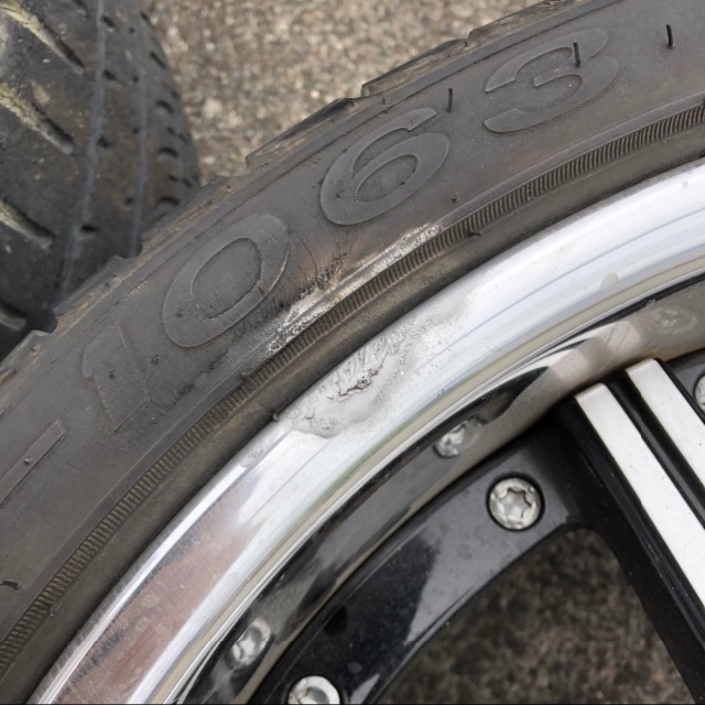 Goodyear - 【19インチ】WORK 中古 ホイール & 新品 Goodyear - 【19インチ】WORK 中古 ホイール & 新品