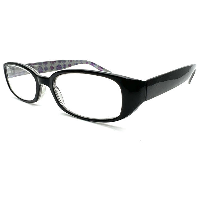アウトレット！シンプルなブラックフレーム　ダテメガネのようなおしゃれな老眼鏡 レディースのファッション小物(サングラス/メガネ)の商品写真